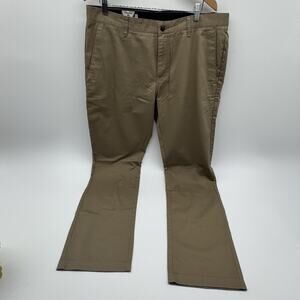 VTG Volcom Pants Mens Sz 36 Brown Chinos Skater True to This